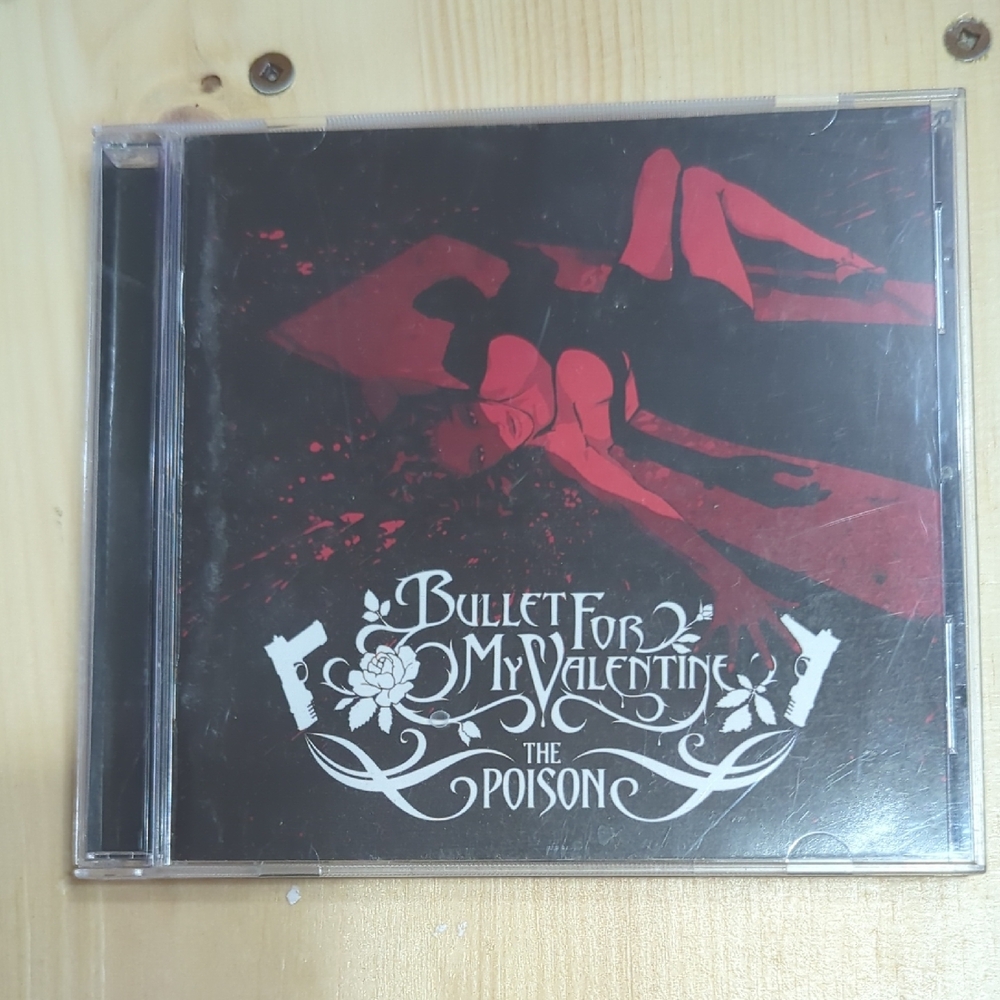 Sony CD - Bullet For My Valentine The Poison - Red and Black